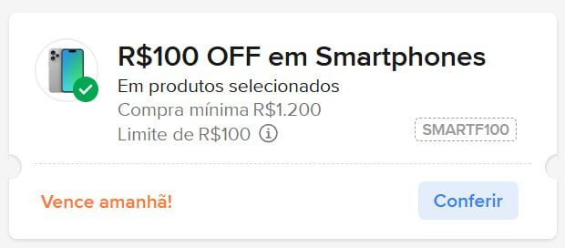 Smartphones com desconto no Mercado Livre