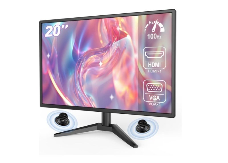 Monitor 20 Polegadas, HD+, 1ms, Taxa de Atualização 100Hz