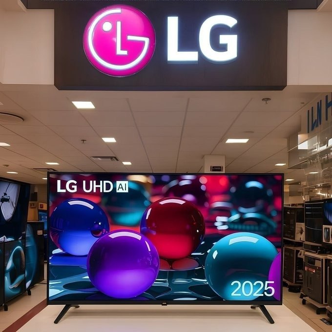 Smart TV LG UHD AI UA75 65 polegadas HDR10 Pro Processador α7 AI Ger8 webOS