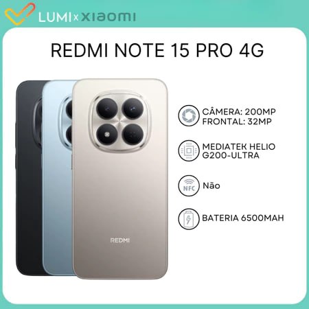 Redmi Note 15 PRO 4G 256GB