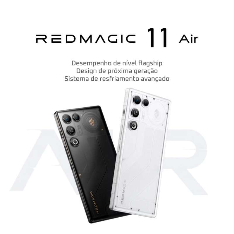 REDMAGIC 11 Air Celular Gamer 5G, Snapdragon 8 Elite