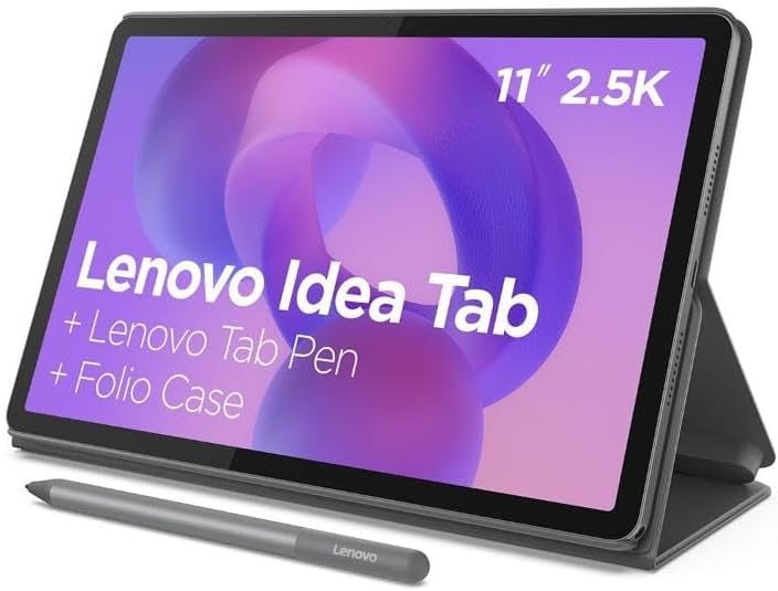 Tablet Lenovo Idea Tab Octa Core 8GB RAM 256GB Com Capa e Caneta Luna Grey - ZAFR0959BR