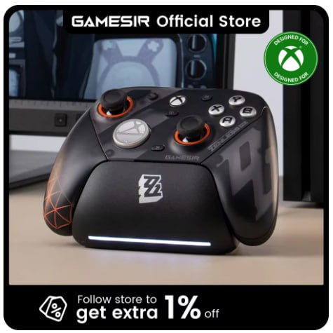 Controle GameSir G7 Pro Zenless Zone Zero para PC e XBOX
