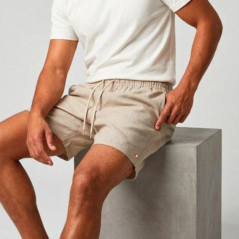 Shorts Linho Masculino Sandrini