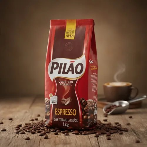 Café Pilão Grãos Espresso Pouch 1kg