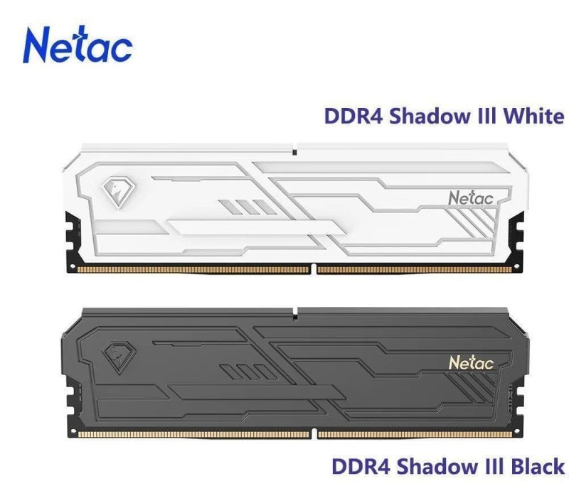 Memória 16GB 3600MHZ DDR4 Netac Shadow 2x8GB