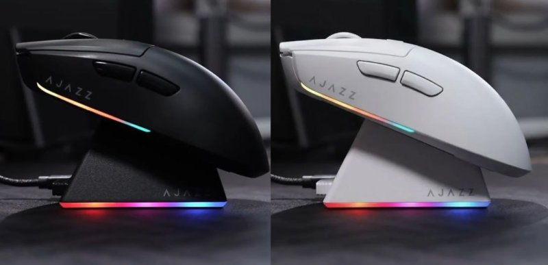 Mouse Sem Fio Com Dock Ajazz AJ139 V2 Series PAW 3311