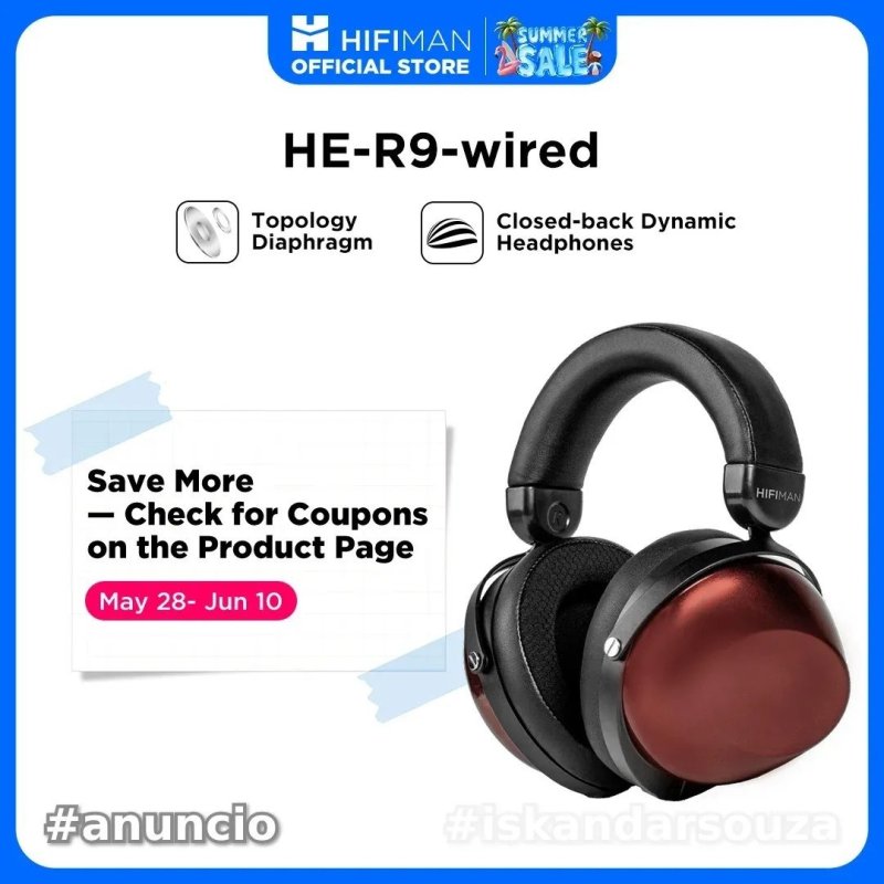 Headphone HiFi HiFiMAN HE R9