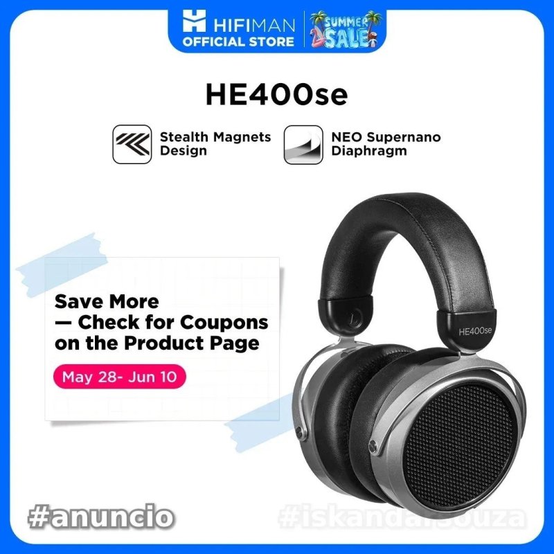 Headphone HiFi HiFiMAN HE400SE