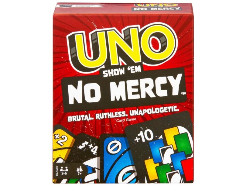 UNO Jogo de Cartas No Mercy 7 anos