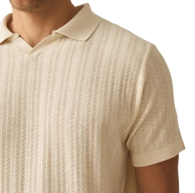 Camisa Gola Polo Tricot Masculina Texturizada Turim Opus