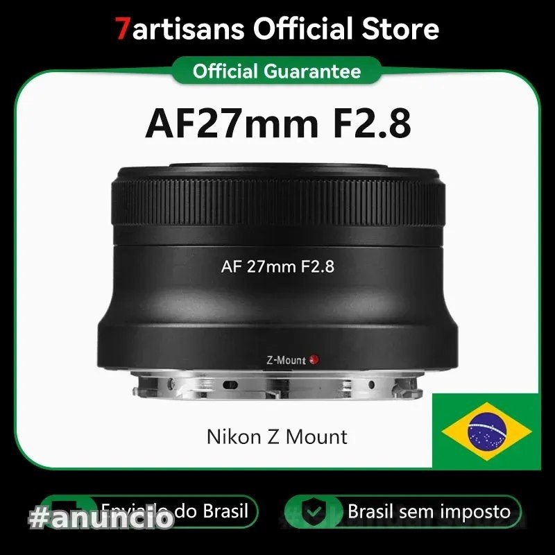 LENTE 7artisans AF 27mm F2.8 APS-C para Sony