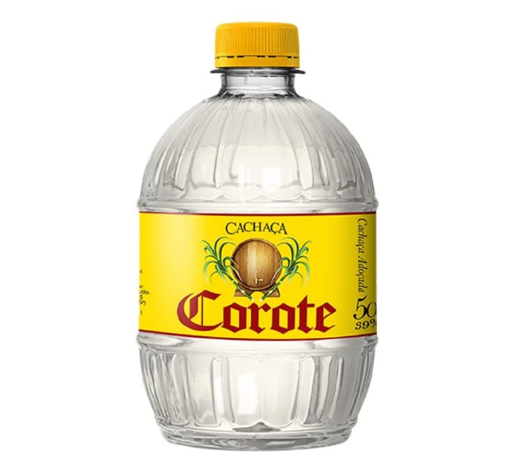 3x Cachaça Corote Pet 500ml
