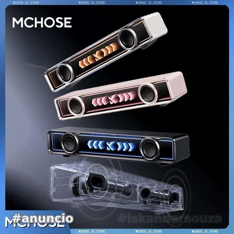 SoundBar MCHOSE K20Pro Com Microfone ENC360