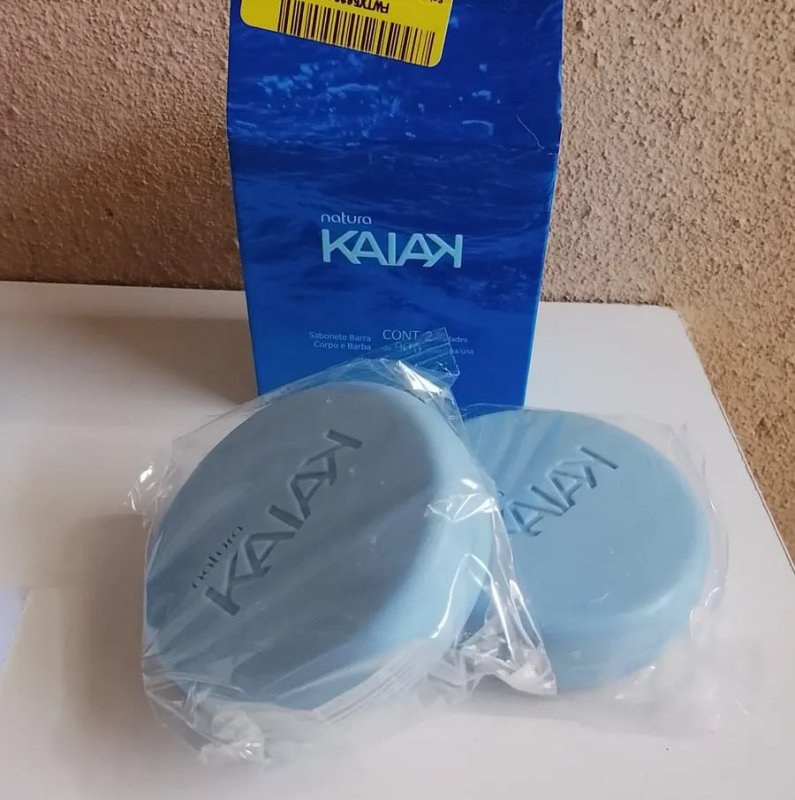 Kit 2 unidades de Sabonetes Kaiak Clássico Natura