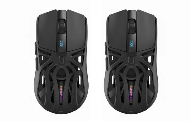 Mouse Gamer Sem Fio SMAILWOLF RS8