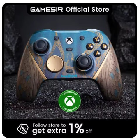 Controle GameSir G7 Pro Wuchang Wireless para PC e XBOX