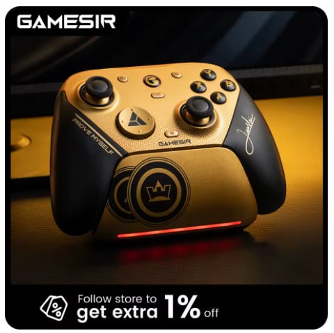 Controle GameSir G7 Pro 8K Champion Edition Wireless para PC e XBOX