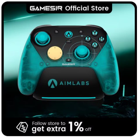 Controle GameSir G7 Pro 8K Aimlabs Edition Wireless