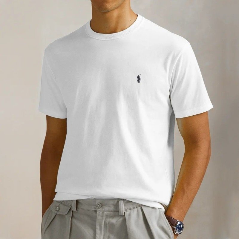 Camiseta Masculina Slim Fit Algodão Premium Original