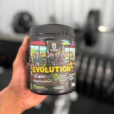 Pré-treino Evolution Workout 300g Termogênico Sabor Melancia