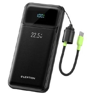 Carregador Portátil Power Bank 10000mAh 22.5W Turbo