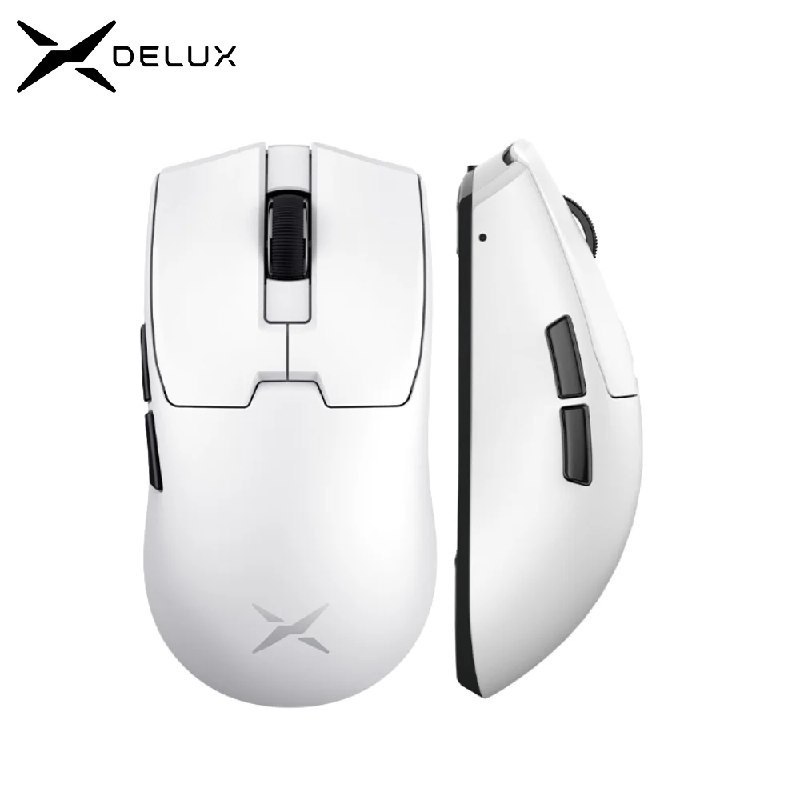 Mouse sem fio Delux M800mini 46g Lightweight,PAW3311,1KHz Polling Rate