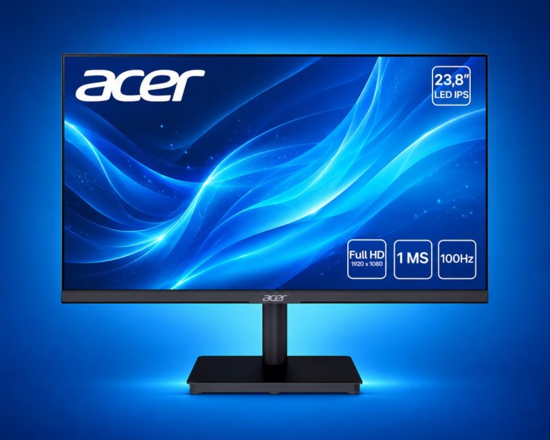 Monitor Gamer Acer 23,8" IPS FHD 100Hz