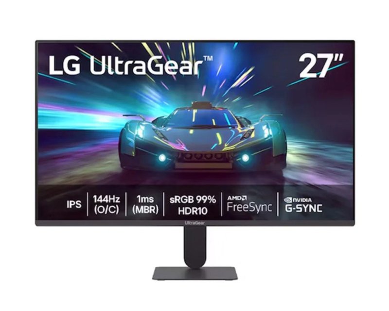 Monitor Gamer LG UltraGear de 27", FHD, 144Hz