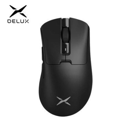 Mouse Delux M900 Pro com dock de carregamento