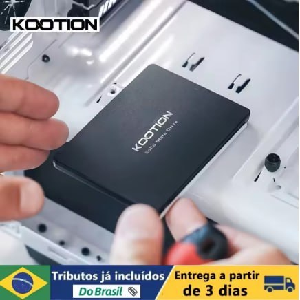 KOOTION SSD SATA3 Discos de 2,5 Polegadas para PC Laptop