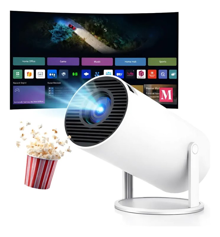 Projetor Portátil 4K HD Android 11.0 Smart WiFi 5G
