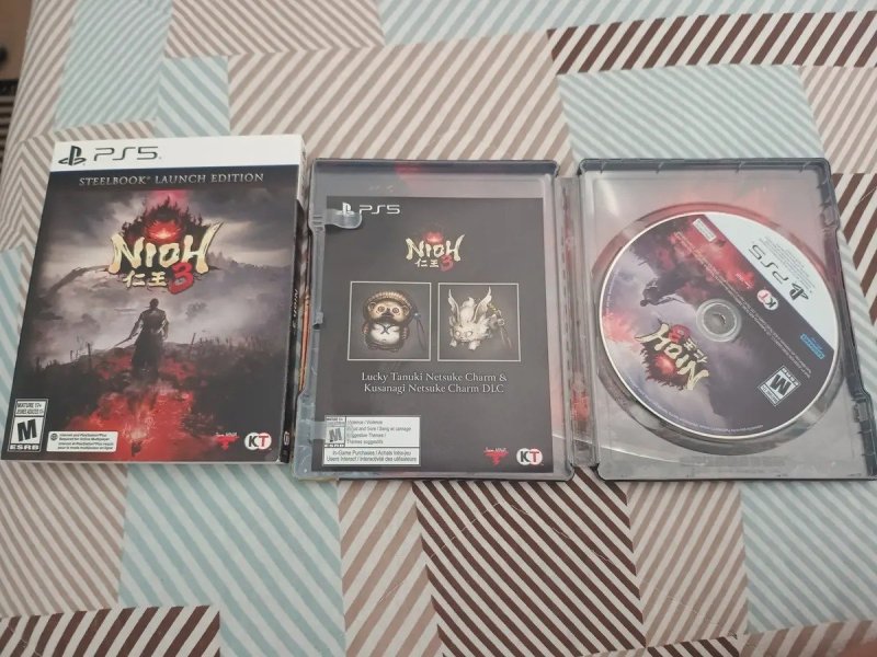 Jogo Nioh 3 Steelbook Launch Edition para PS5