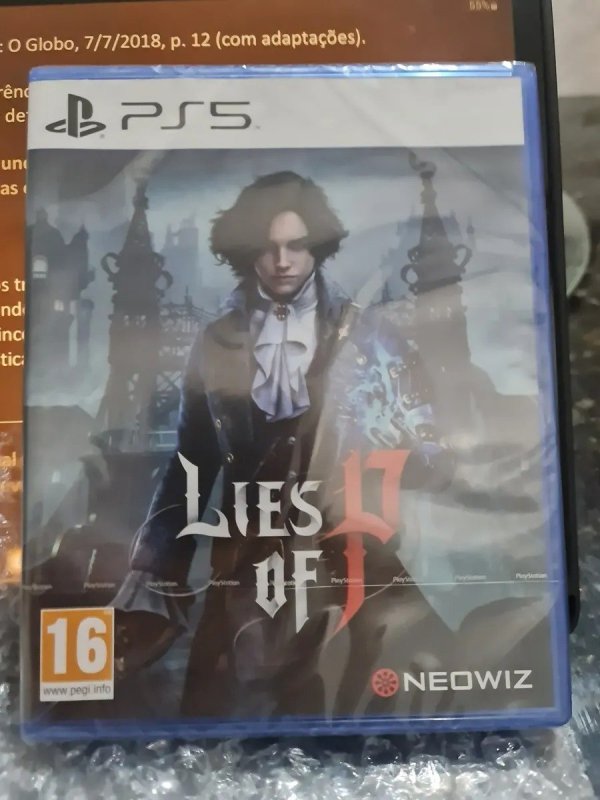 Lies of P PS5 Físico Standard Edition com Frete Grátis