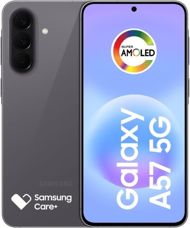Samsung Galaxy A57 5G - 256GB 8GB RAM - Câmera 50MP - Cinza