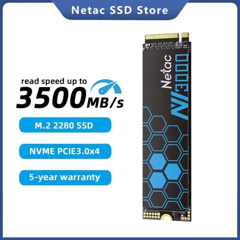SSD NVME 1TB Netac NV3000