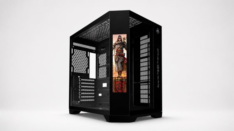 Gabinete Gamer Mancer CV700X, Mid-Tower, Com Tela LCD
