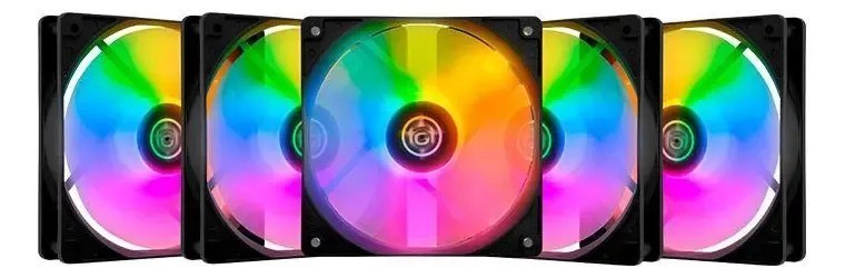 Kit 10 Ventoinhas Tgt Striker, Rainbow, 5x120mm