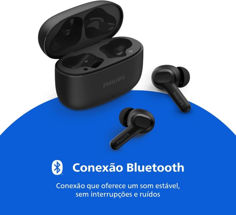 Philips TAT1109BK/00 - Fone TWS Bluetooth