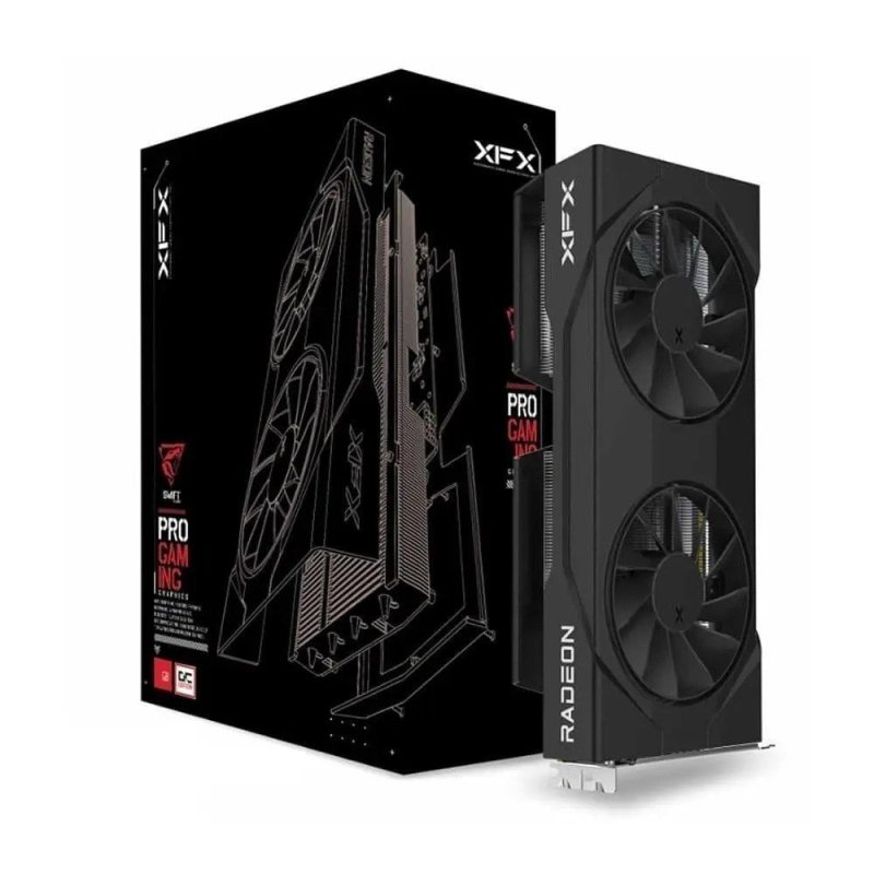 Placa de Vídeo XFX RX 9060 XT OC Gaming AMD Radeon, 16GB, GDDR6, 128bits