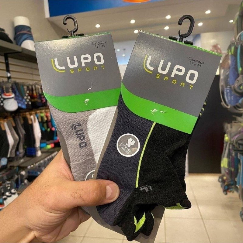Kit 2 Pares Meia Lupo Dry Soquete Curto Anti Bolhas Corrida