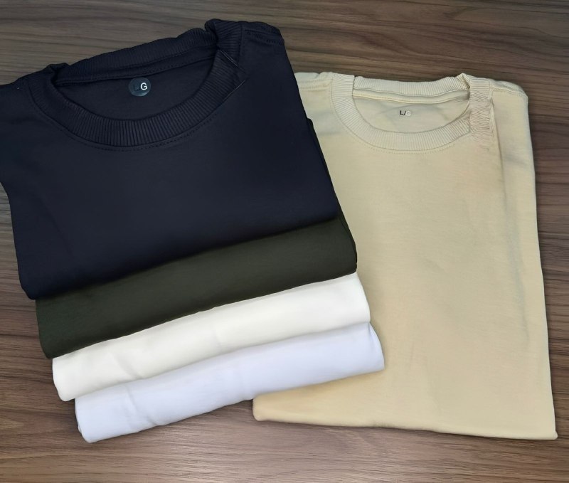Kit 4 Camisas Camiseta Básica Lisa 100% Algodão Premium