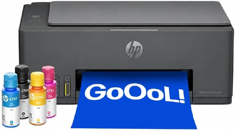 IMPRESSORA HP Smart Tank 589 com Wi-Fi Colorida, cópia e scanner