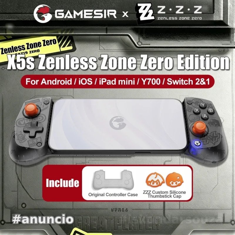 GameSir X5s Zenless Zone Zero Edition Controle Bluetooth
