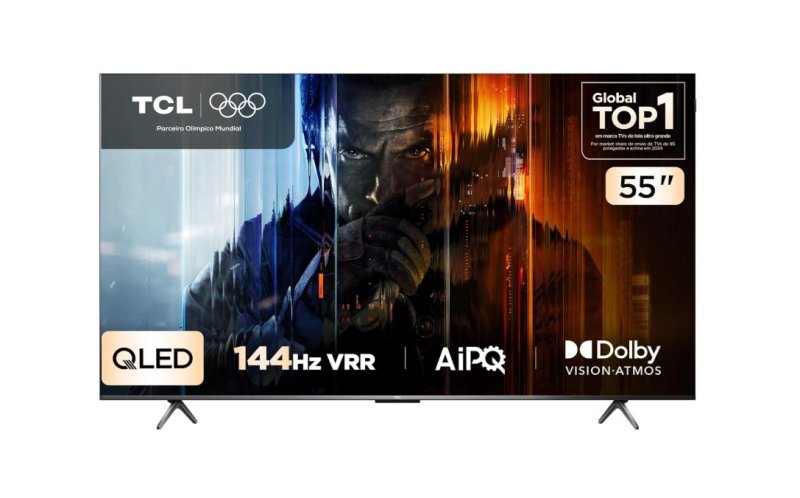 TCL QLED Smart TV 55" 55P8K 4K UHD Google TV