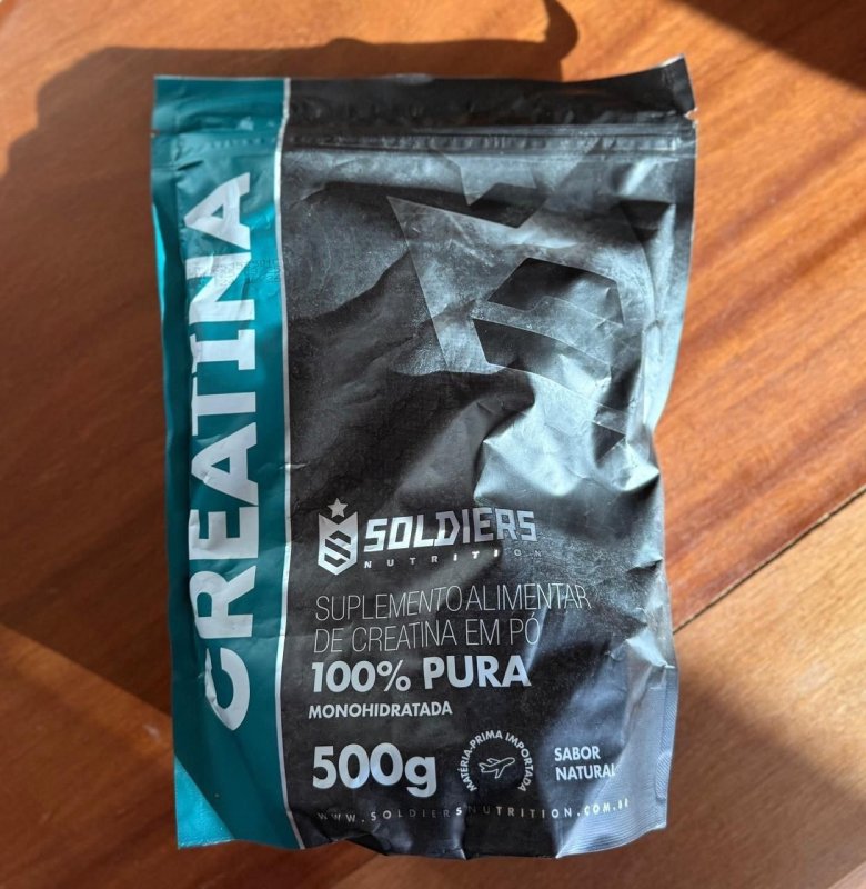 Creatina 500g Soldiers Nutrition