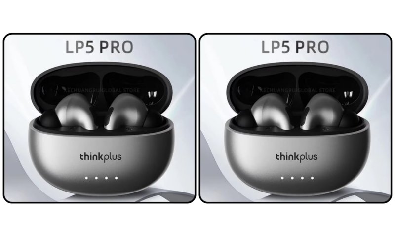 2x Fone Lenovo LP5 Pro ThinkPlus TWS Bluetooth 5.4 HiFi