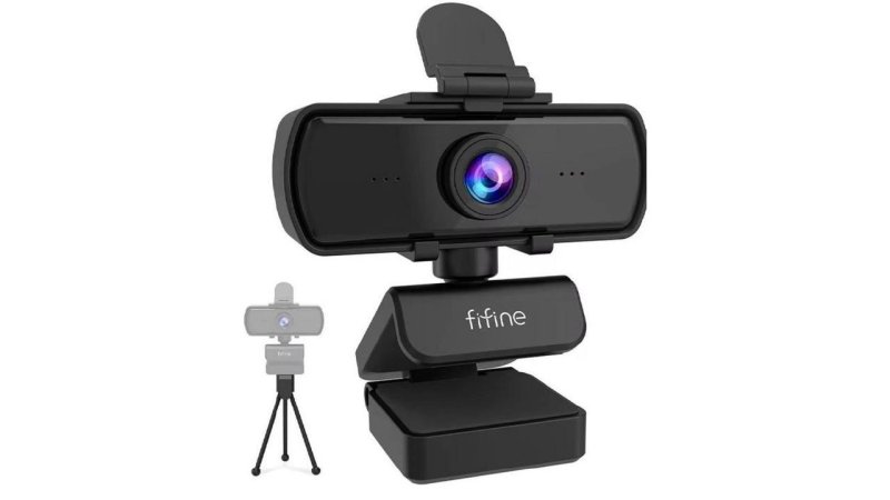 Webcam FIFINE K420 2k Com Microfone