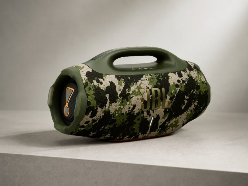 Caixa de Som JBL Boombox 4 Bluetooth 210W Camuflada Bivolt