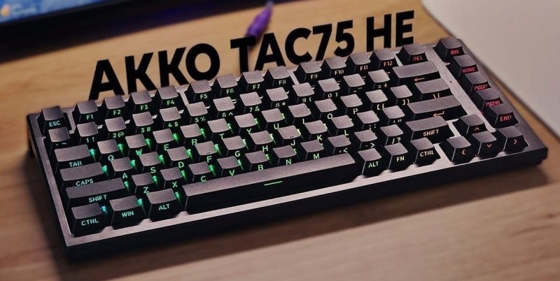 Teclado Magnético Akko Tac75 He